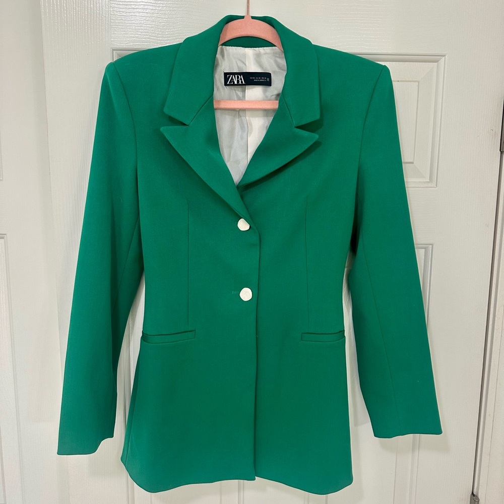 Zara Green Blazer